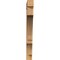 Ekena Millwork Balboa Block Rough Sawn Bracket, Western Red Cedar, 4"W x 34"D x 40"H BKT04X34X40BOA05RWR - alternate 3